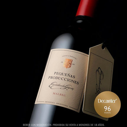 Combo de 4 Vinos Tinto Escorihuela Gascon Pequeñas Producciones Malbec, 750 ml / 25.36 oz