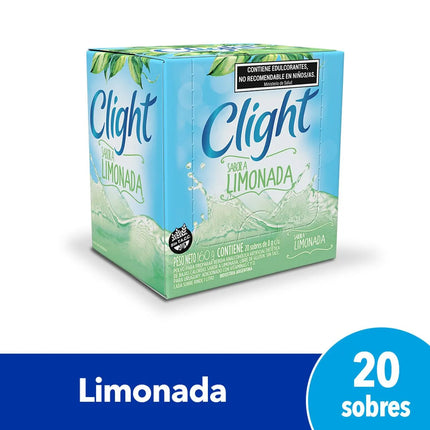 Clight Lemonade flavor juice, 7 g / 0.24 oz (Box of 20 sachets)