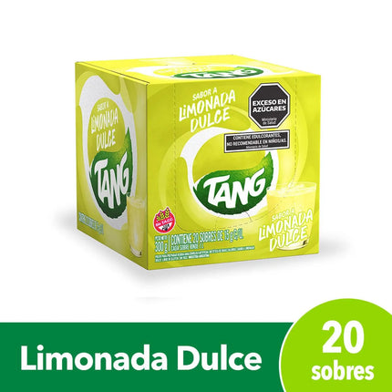 Tang Juice Powder Sweet Lemonade Flavor No TACC, 18 g / 0.63 oz (Box of 20)
