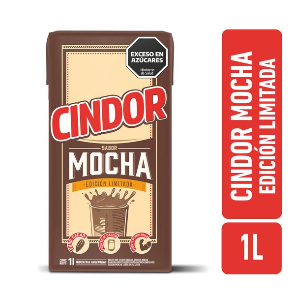 Leche Chocolatada Cindor Mocha La Serenisima 1 Lt / 33,81 fl oz (Edicion Limitada)