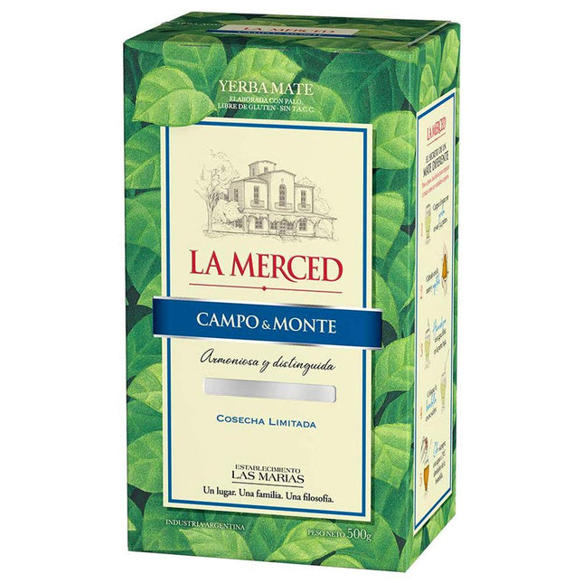 Yerba Mate La Merced Campo & Monte 500 g – Envío internacional