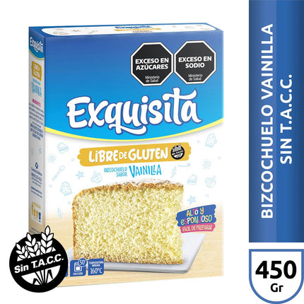 Exquisite Gluten-Free Vanilla Flavor Cake, 450 g / 15.87 oz