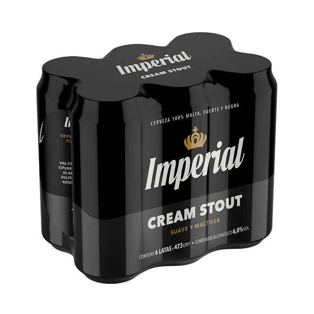 Imperial Cream Stout, 473 ml / 99,88 oz (Pack de 6)