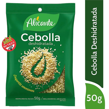 Cebolla Deshidratada Alicante Sin TACC 50 g – Envío internacional