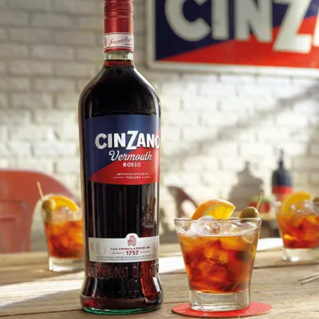 Cinzano Rosso Vermouth 1000 ml / 33.8 oz