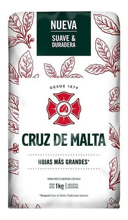 Yerba mate Cruz de Malta Tradicional, 1 kg  / 35,27 oz