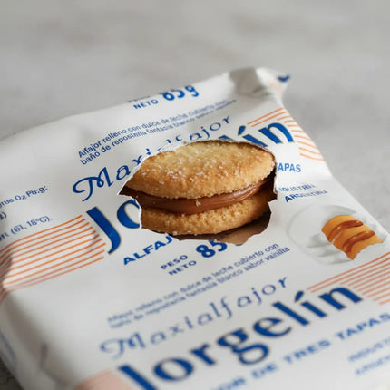Alfajor Jorgelin Triple White, 85 g (Pack of 6)