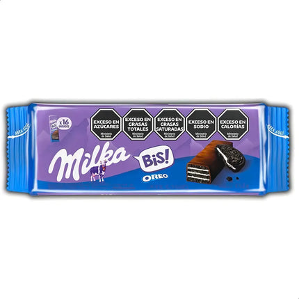 Oblea Oreo BIS bañada con Chocolate Milka, 105, 6 / 3,72 oz (Contiene 16 unidades)