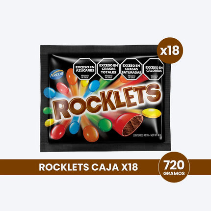 Rocklets Chocolate Candies, 40g / 1.41oz