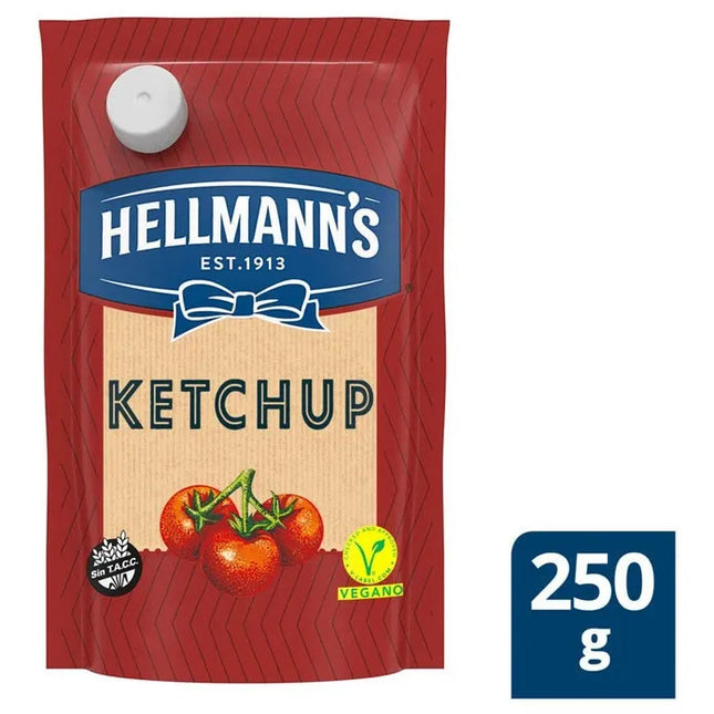 Ketchup Hellmans Sin TACC, 250 g / 8,81 oz
