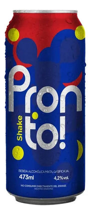 Lata Pronto Aperitivo Shake 473 ml / 15.99 oz (Pack of 6)