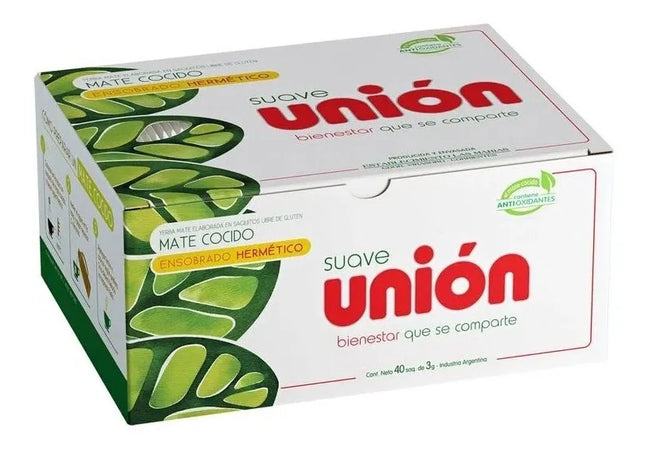 Mate Cooked Smooth Union Without TACC, 75 g / 2.64 oz (Box of 25 sachets)