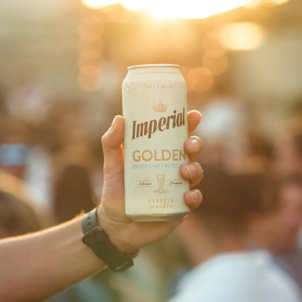 Cerveza Imperial Golden, 473 ml / 99,88 oz (Pack de 6)