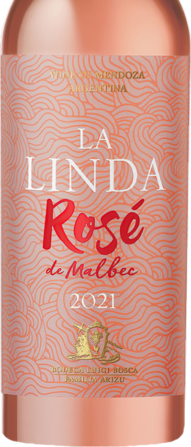 Vino La Linda Rosé Malbec 750ml rosado fresco Luigi Bosca – Envío internacional