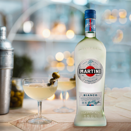 Martini Bianco Vermouth 1000 ml / 33.8 oz – Aperitivo Italiano Blanco