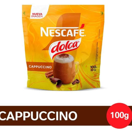 Café instantaneo CAPUCCINO NESCAFÉ DOLCA, Pouch 100g