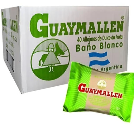Alfajor Guaymallen Membrillo, 38g / 1.34 oz (Original box of 40)