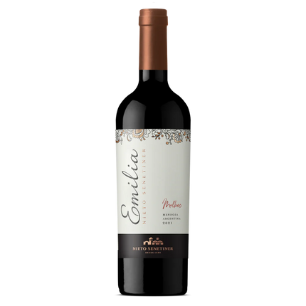 Vino Tinto Emilia Malbec Nieto Senetiner – From Mendoza 750 ml / 25.3 oz