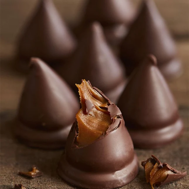 Conitos Cachafaz de Chocolate Negro con Dulce de Leche,  38 g / 1.34 oz (Box of 6)
