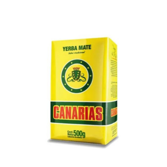 Canarias Yerba Mate Tradicional Clásica 500 g / 17.6 oz – yerba uruguaya molienda fina sabor intenso