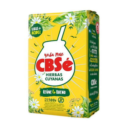 Yerba Mate CBSe Hierbas Cuyanas 500 g – Yerba saborizada herbal argentina