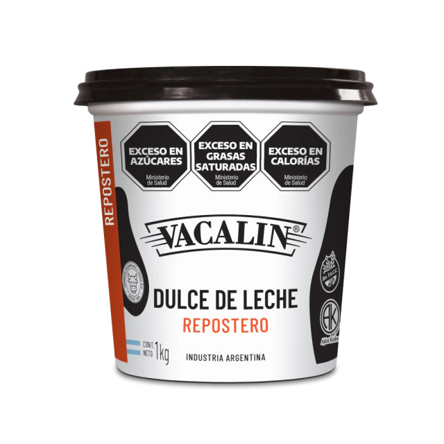 Dulce de Leche Vacalin Repostero, 1 kg / 35,27 oz