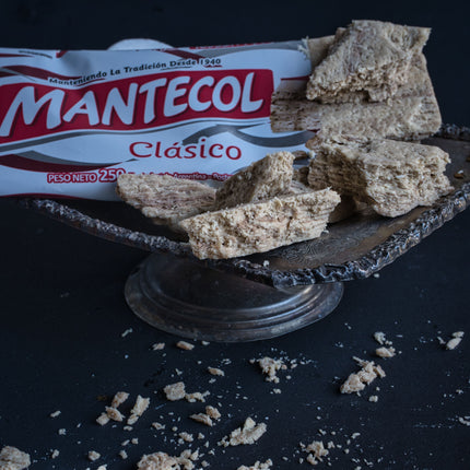 Mantecol Clasíco Semi-Soft Peanut Butter Nougat, 250 g / 8.81 oz (1 Large Bar)