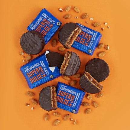Alfajor Havanna Super Dulce de Leche SIN TACC, 70 g / 2.46 oz (Box of 9)