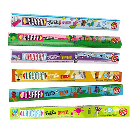 Pastillas La Yapa, 17 g / 0,59 oz cada una, caja de 36 unidades