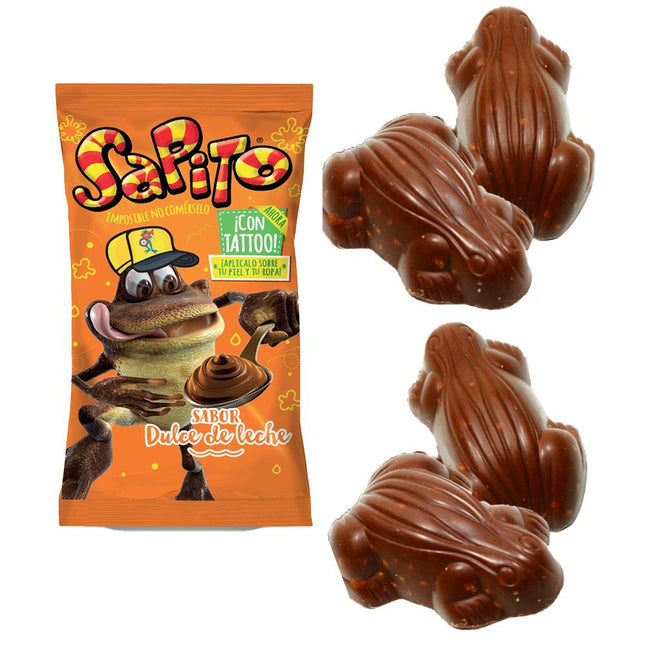 Arcor Sweet Milk Chocolate Sapito Bite, 30 g / 1.05 oz (10 units)